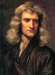 Portrait of Isaac Newton (1642-1727) by Sir Godfrey Kneller, 1689.